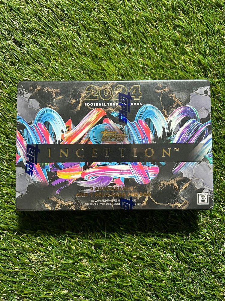 2024 Inception Football Trading Cards Hobby Box